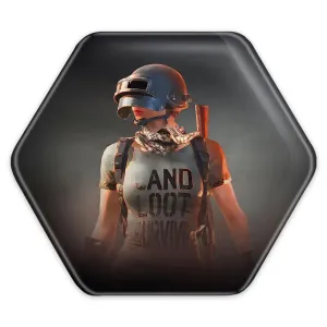 پیکسل شش ضلعی بازی پابجی PUBG