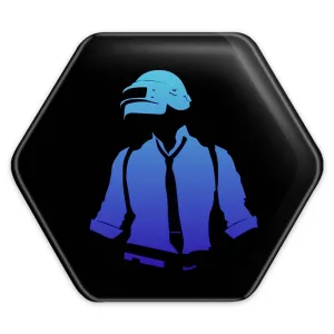 پیکسل شش ضلعی بازی پابجی PUBG