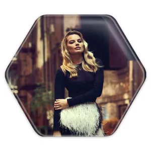 پیکسل شش ضلعی مارگو رابی Margot Robbie