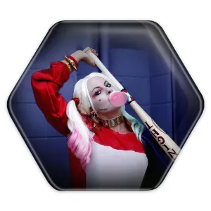 پیکسل شش ضلعی هارلی کویین Harley Quinn