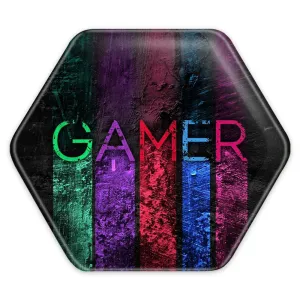 پیکسل شش ضلعی گیمر Gamer