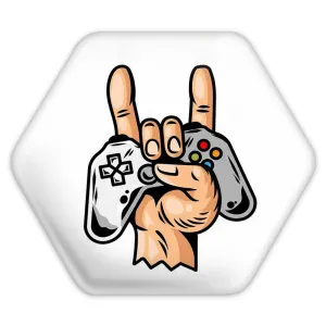 پیکسل شش ضلعی گیمر Gamer