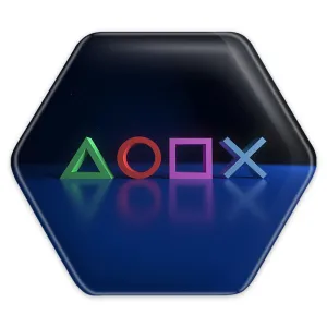 پیکسل شش ضلعی گیمر Gamer