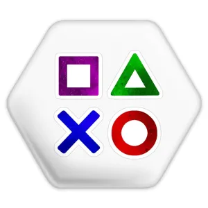 پیکسل شش ضلعی گیمر Gamer