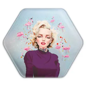 پیکسل شش ضلعی مرلین مونرو Marilyn Monroe