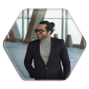 پیکسل شش ضلعی رضا بهرام