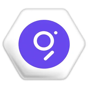 پیکسل شش ضلعی ارز دیجیتال گراف  