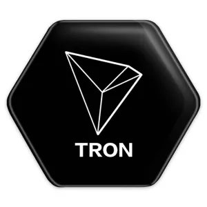پیکسل شش ضلعی ارز دیجیتال ترون
