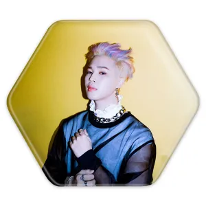 پیکسل شش ضلعی جیمین Jimin گروه بی تی اس BTS