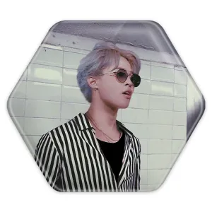 پیکسل شش ضلعی جیمین Jimin گروه بی تی اس BTS