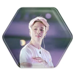 پیکسل شش ضلعی جیمین Jimin گروه بی تی اس BTS