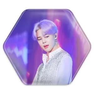 پیکسل شش ضلعی جیمین Jimin گروه بی تی اس BTS