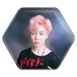 پیکسل شش ضلعی جیمین Jimin گروه بی تی اس BTS