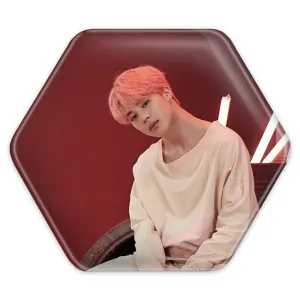 پیکسل شش ضلعی جیمین Jimin گروه بی تی اس BTS