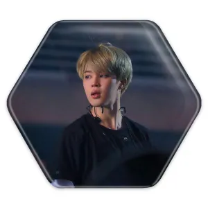 پیکسل شش ضلعی جیمین Jimin گروه بی تی اس BTS