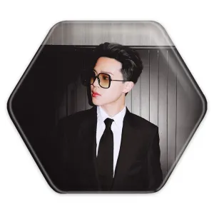 پیکسل شش ضلعی جیمین Jimin گروه بی تی اس BTS