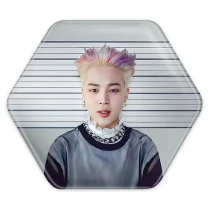 پیکسل شش ضلعی جیمین Jimin گروه بی تی اس BTS