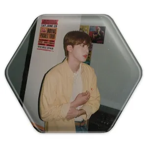 پیکسل شش ضلعی جین Jin گروه بی تی اس BTS