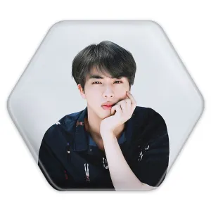 پیکسل شش ضلعی جین Jin گروه بی تی اس BTS