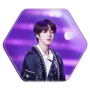 پیکسل شش ضلعی جین Jin گروه بی تی اس BTS