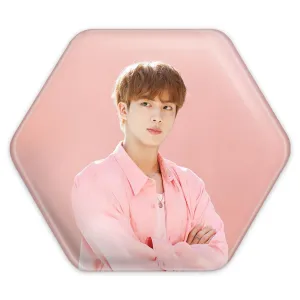 پیکسل شش ضلعی جین Jin گروه بی تی اس BTS