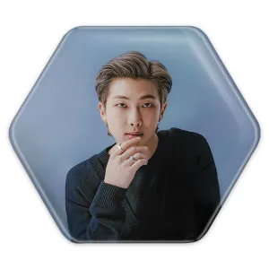 پیکسل شش ضلعی نامجون Namjoon گروه بی تی اس BTS