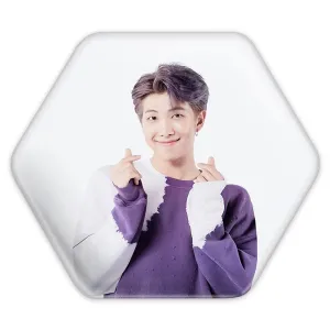 پیکسل شش ضلعی نامجون Namjoon گروه بی تی اس BTS