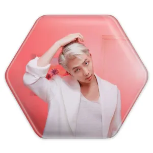 پیکسل شش ضلعی نامجون Namjoon گروه بی تی اس BTS