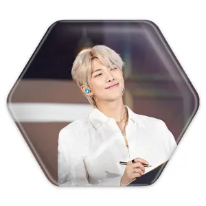پیکسل شش ضلعی نامجون Namjoon گروه بی تی اس BTS