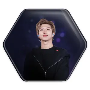 پیکسل شش ضلعی نامجون Namjoon گروه بی تی اس BTS