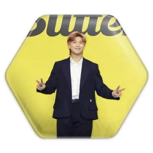 پیکسل شش ضلعی نامجون Namjoon گروه بی تی اس BTS