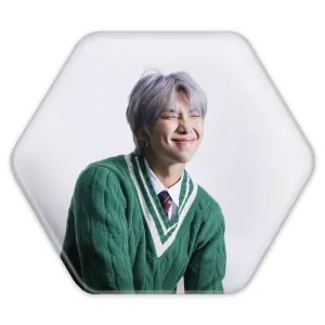 پیکسل شش ضلعی نامجون Namjoon گروه بی تی اس BTS