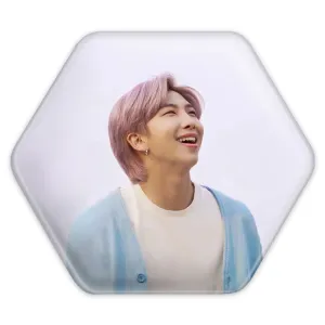 پیکسل شش ضلعی نامجون Namjoon گروه بی تی اس BTS