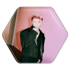 پیکسل شش ضلعی نامجون Namjoon گروه بی تی اس BTS