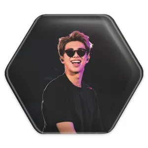 پیکسل شش ضلعی نامجون Namjoon گروه بی تی اس BTS