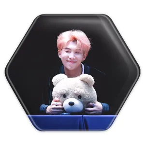 پیکسل شش ضلعی نامجون Namjoon گروه بی تی اس BTS