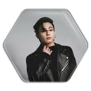 پیکسل شش ضلعی جونگ کوک Jungkook گروه بی تی اس BTS