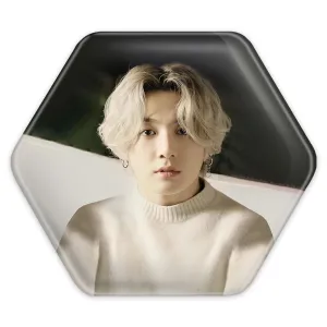 پیکسل شش ضلعی جونگ کوک Jungkook گروه بی تی اس BTS