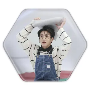 پیکسل شش ضلعی جونگ کوک Jungkook گروه بی تی اس BTS