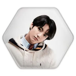 پیکسل شش ضلعی جونگ کوک Jungkook گروه بی تی اس BTS