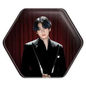 پیکسل شش ضلعی جونگ کوک Jungkook گروه بی تی اس BTS