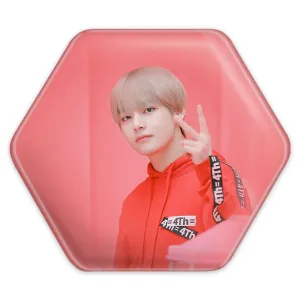 پیکسل شش ضلعی تهیونگ وی Teahyung گروه بی تی اس BTS