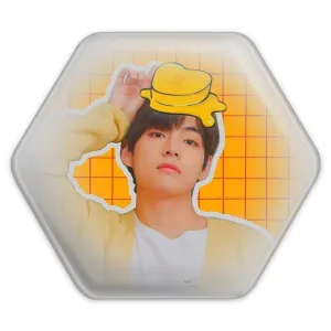 پیکسل شش ضلعی تهیونگ وی Teahyung گروه بی تی اس BTS