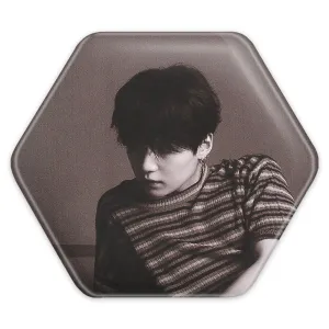 پیکسل شش ضلعی شوگا Suga گروه بی تی اس BTS