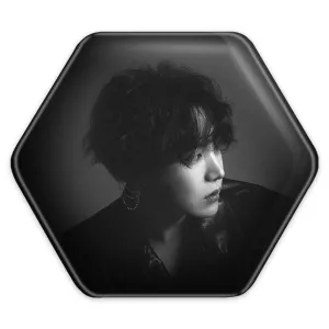 پیکسل شش ضلعی جی هوپ J Hope گروه بی تی اس BTS