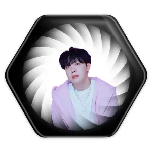 پیکسل شش ضلعی جی هوپ J Hope گروه بی تی اس BTS