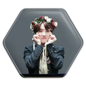 پیکسل شش ضلعی جی هوپ J Hope گروه بی تی اس BTS