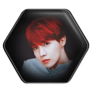 پیکسل شش ضلعی جی هوپ J Hope گروه بی تی اس BTS