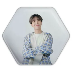 پیکسل شش ضلعی جی هوپ J Hope گروه بی تی اس BTS