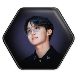 پیکسل شش ضلعی جی هوپ J Hope گروه بی تی اس BTS